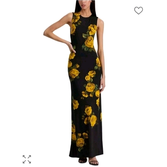 Alice + Olivia Delora Floral Openback Con $550 4 - Picture 4 of 8